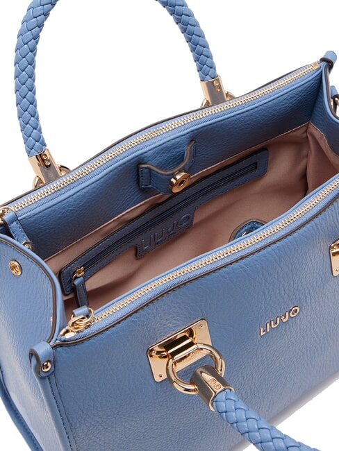 MANHATTAN Borsa media a mano light denim - Borse Donna