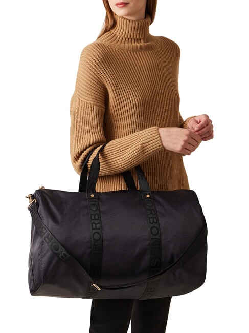 ECO LINE  Borsone medio con tracolla dark black - Borsoni