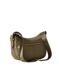 BORBONESE LUNA BAG SMALL ECO LINE Sacca con tracolla olive - Borse Donna - 2