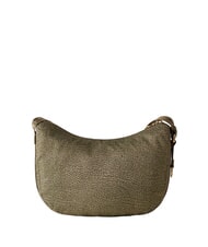 BORBONESE LUNA BAG SMALL ECO LINE Sacca con tracolla olive - Borse Donna - 4