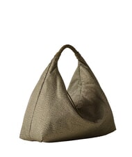 BORBONESE PLIE Borsa hobo media olive - Borse Donna - 2