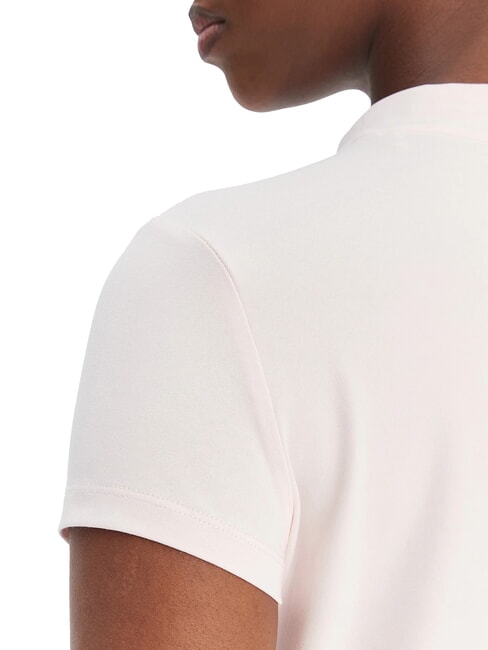 MOCK NECK ALL OVER 4G T-shirt slim fit con strass delicate pink - T-shirt e Top Donna