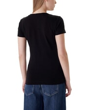 GUESS CAMELIA TRIANGLE T-shirt a maniche corte con stampa e applicazioni - T-shirt e Top Donna