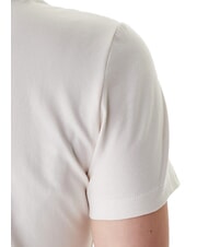 GUESS CAMELIA TRIANGLE T-shirt a maniche corte con stampa e applicazioni cremwhi - T-shirt e Top Donna - 4