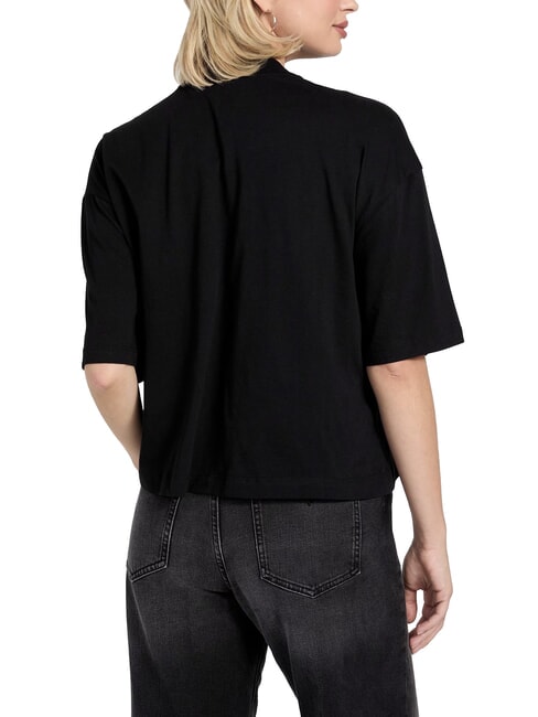 BELT WRAPPED T-shirt a maniche corte vestibilit&agrave; oversize jetbla - T-shirt e Top Donna