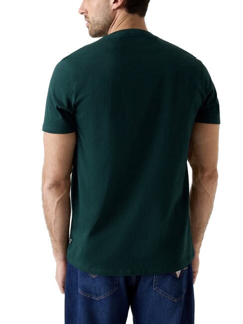 PAINTED TRIANGLE T-shirt a manica corta regular fit dark jade - T-shirt Uomo