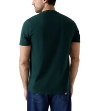 GUESS PAINTED TRIANGLE T-shirt a manica corta regular fit dark jade - T-shirt Uomo - 2