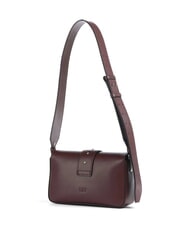 PINKO LOVE ONE SLOUCHY Borsa mini tracolla in pelle burgundy wine-old silver - Borse Donna - 2