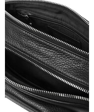 GIANNI CHIARINI CARRE Borsa in pelle a spalla con tracolla Nero - Borse Donna - 4
