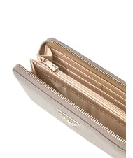 GUESS LAUREL 2 Portafoglio grande zip around polsierina dark taupe - Portafogli Donna - 2