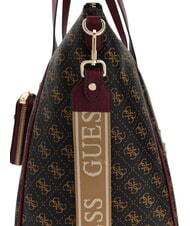 GUESS LATONA Borsa da weekend con tracolla brown - Borse Donna - 3