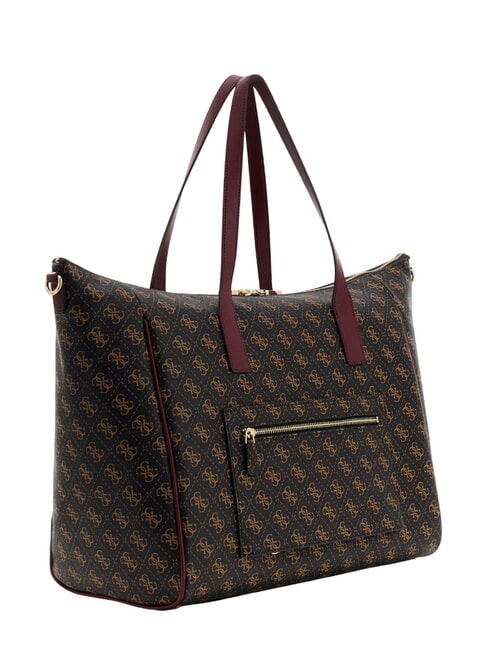 LATONA Borsa da weekend con tracolla brown - Borse Donna