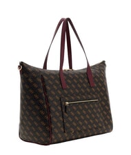 GUESS LATONA Borsa da weekend con tracolla brown - Borse Donna - 4