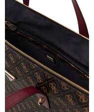 GUESS LATONA Borsa da weekend con tracolla brown - Borse Donna - 5