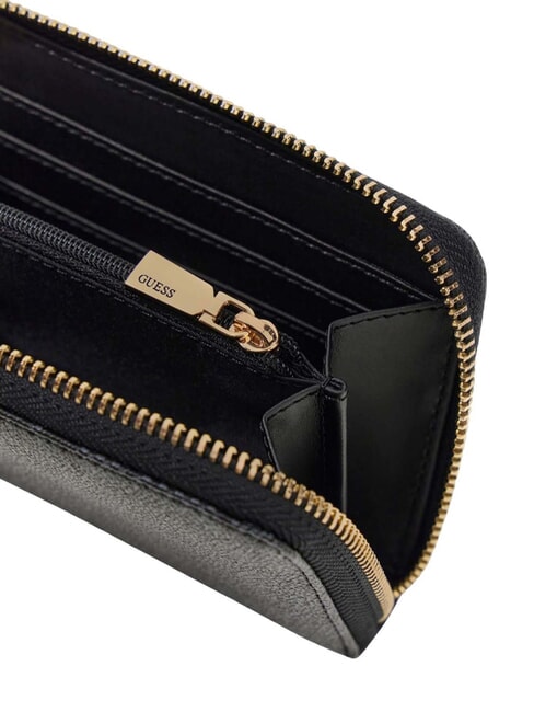 LAUREL 2 Portafoglio medio zip stampa logo 4G coal - Portafogli Donna