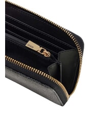 GUESS LAUREL 2 Portafoglio medio zip stampa logo 4G coal - Portafogli Donna - 2