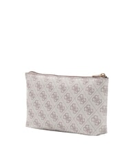 GUESS LAUREL 2 Pochette con polsierina dark taupe logo - Borse Donna - 2