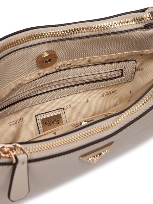 NOELLE 2 Borsa a spalla con tracolla Taupe - Borse Donna