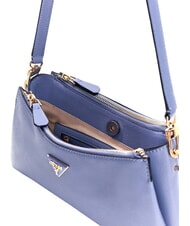 GUESS NOELLE 2 Borsa a spalla con tracolla grey blue - Borse Donna - 4