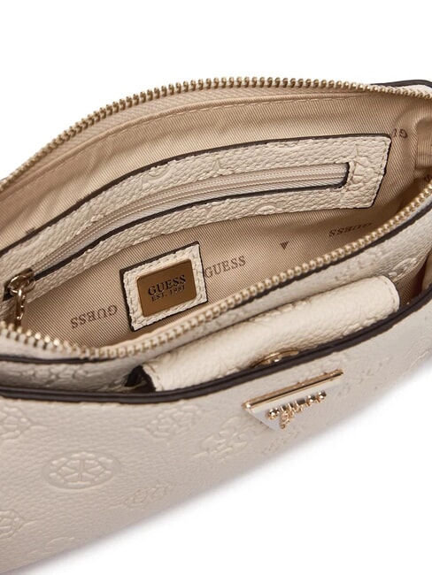 CRESIDIA 2 Borsa a tracolla peony logo impresso off white logo - Borse Donna