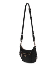 GUESS MARSHA Borsa a tracolla con tasca NERO - Borse Donna - 4