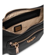 GUESS MARSHA Borsa a tracolla con tasca NERO - Borse Donna - 5