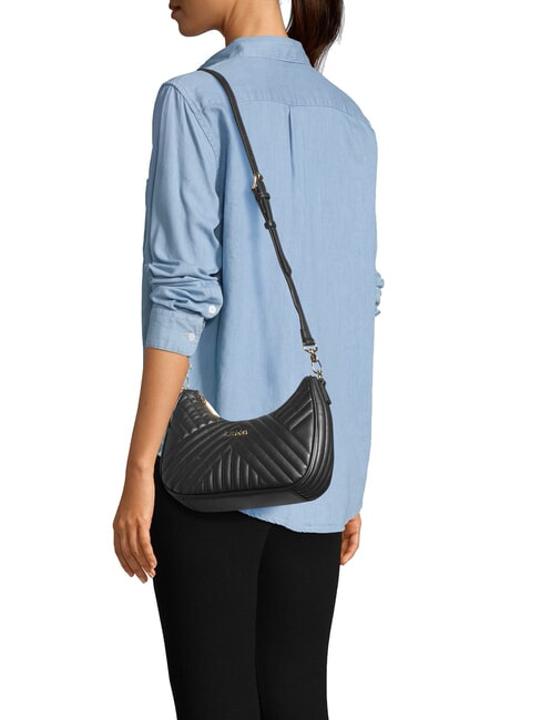 LOGO Borsa a tracolla NERO - Borse Donna