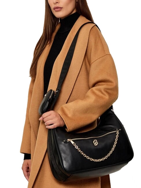 HALONA Sacca a spalla NERO - Borse Donna