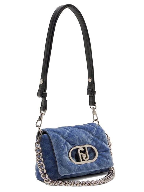 LAPUFFY Mini Bag a spalla / a tracolla light denim - Borse Donna