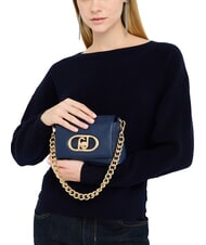 LIUJO LAPUFFY Borsa Mini a tracolla dress blue - Borse Donna - 5