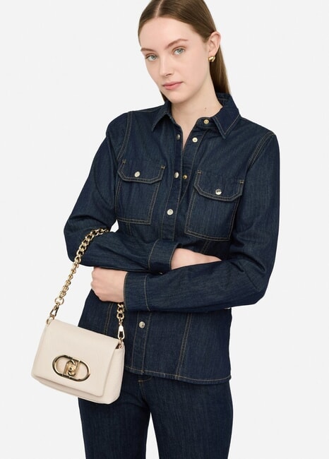 LAPUFFY Borsa Mini a tracolla marmo - Borse Donna