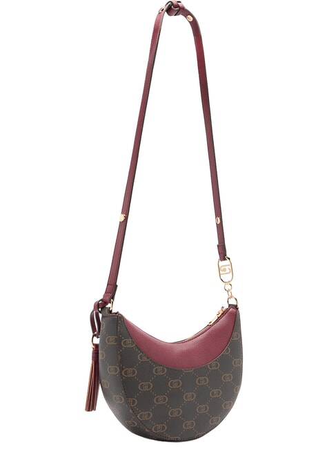CIRRY Borsa a tracolla piccola con nappina red wine - Borse Donna