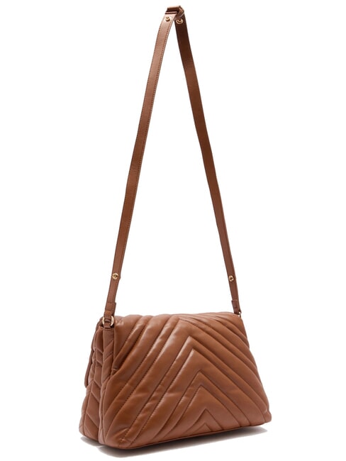 LUNNY Borsa hobo media matelass&eacute; ginger bread - Borse Donna