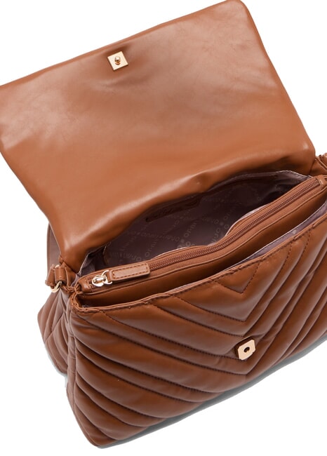 LUNNY Borsa hobo media matelass&eacute; ginger bread - Borse Donna