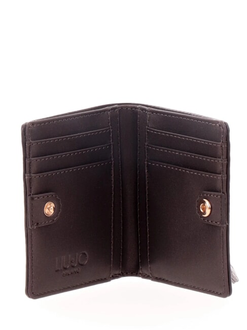 CALIWEN Portafoglio bifold piccolo moro light metal - Portafogli Donna