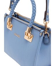 LIUJO MANHATTAN Borsa a mano piccola light denim - Borse Donna - 3