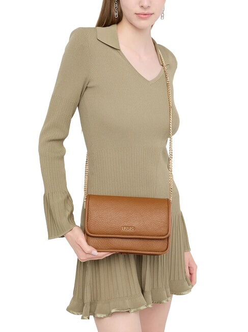 MANHATTAN Borsa a tracolla ginger bread - Borse Donna