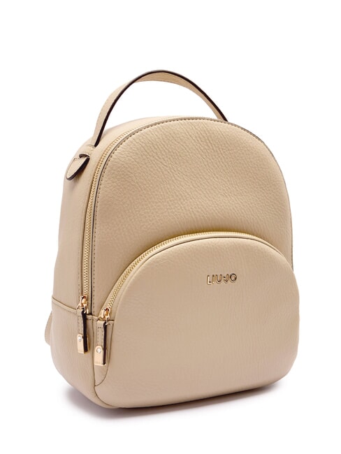 MANHATTAN Zaino medio tondo con tasca sabbia - Borse Donna