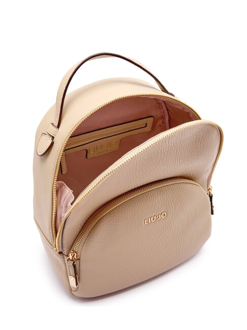 MANHATTAN Zaino medio tondo con tasca sabbia - Borse Donna