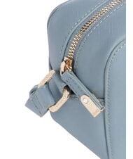 LIUJO HALONA Borsa camera case logo in rilievo light denim - Borse Donna - 3