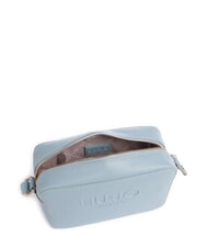 LIUJO HALONA Borsa camera case logo in rilievo light denim - Borse Donna - 4