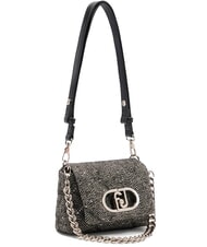 LIUJO LAPUFFY Mini Bag a spalla, con tracolla NERO - Borse Donna - 2