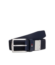 TOMMY HILFIGER REVERSIBLE Cintura double face in tessuto space blue - Cinture - 2