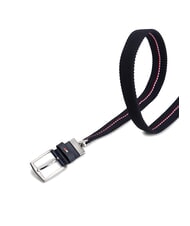 TOMMY HILFIGER REVERSIBLE Cintura double face in tessuto space blue - Cinture - 5