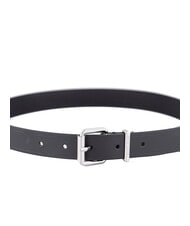 TOMMY HILFIGER TH JEANS Cintura da donna in pelle black - Cinture - 3
