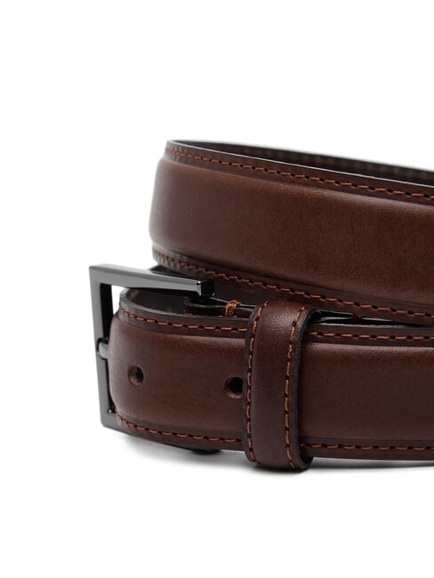 HUDSON Cintura in pelle coffee bean - Cinture