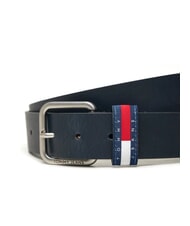 TOMMY HILFIGER TOMMY JEANS RYAN Cintura in pelle dark night navy - Cinture - 3