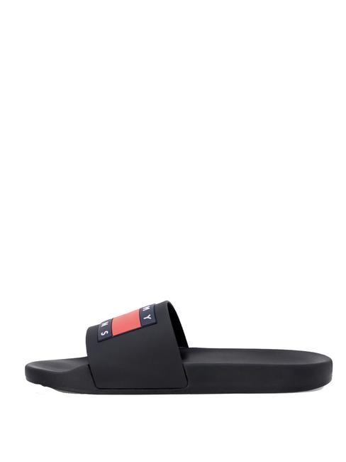 TOMMY JEANS Pool Slide Ciabatte in gomma black - Scarpe Uomo
