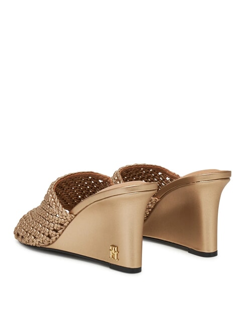 TH Sandli crochet alti metallizzati gold - Scarpe Donna