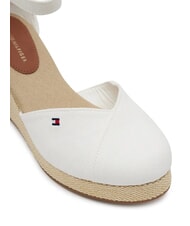 TOMMY HILFIGER TH Scarpe espadrillas con zeppa ecru - Scarpe Donna - 3